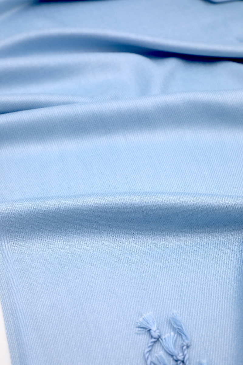 baby blue pashmina scarf