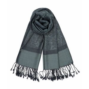 Paisley Jacquard Pashmina - UsWholesaleScarves.com