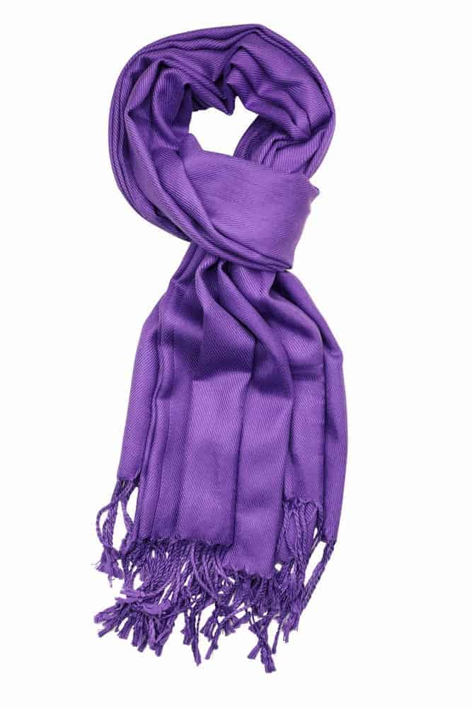 large lightweight solid color eggplant pashmina shawl wrap scarf - 28" width x 78" length with fringes