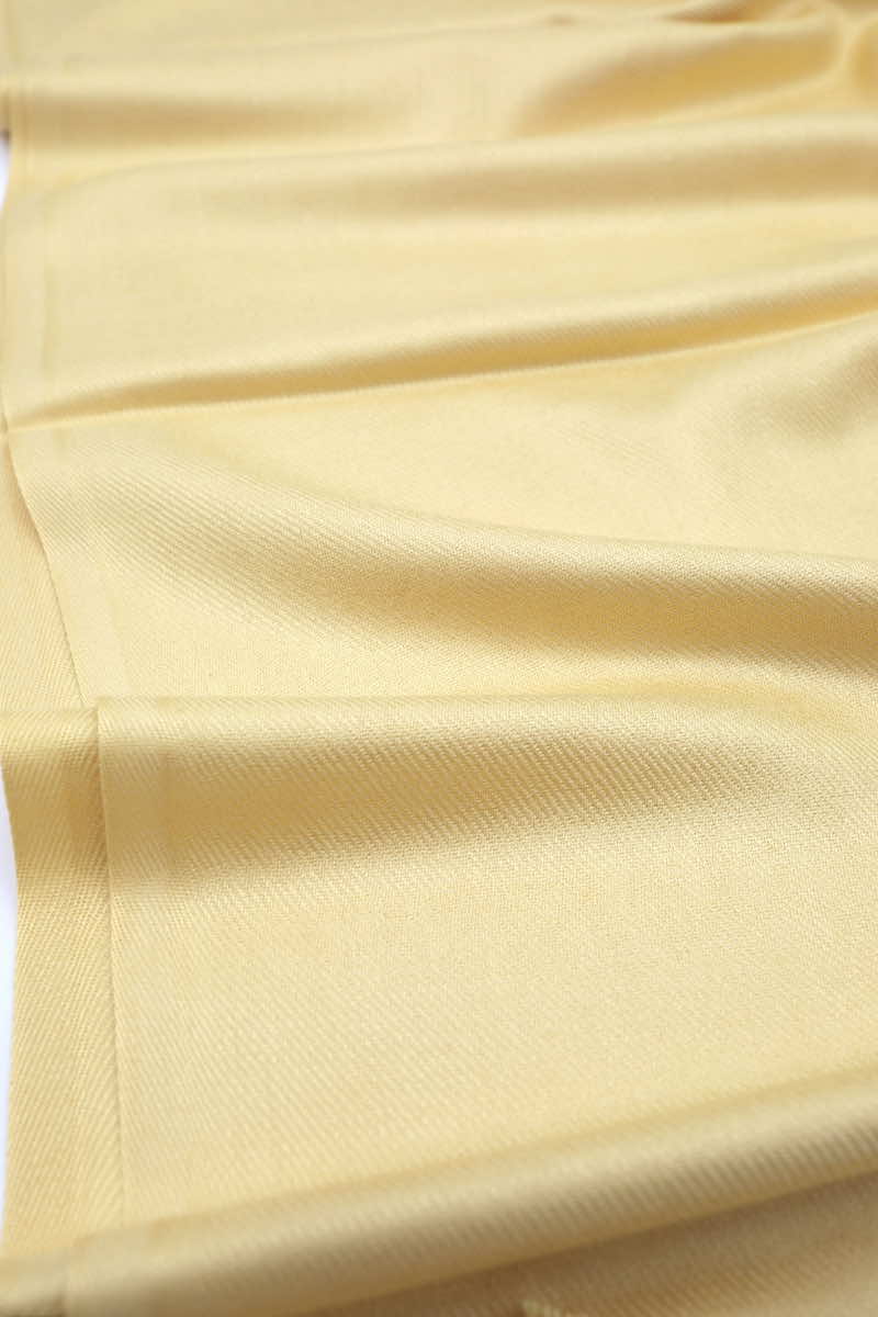 pale yellow pashmina scarf